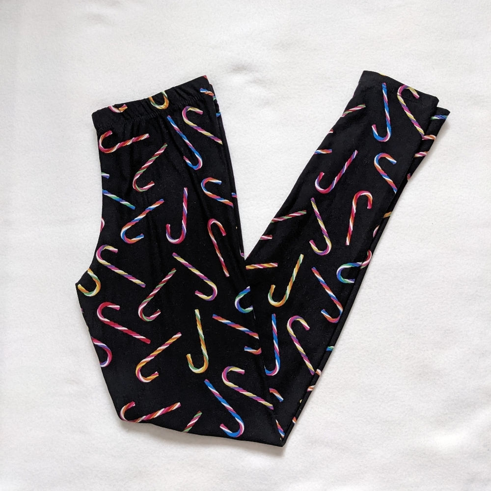 Candy Cane Leggings